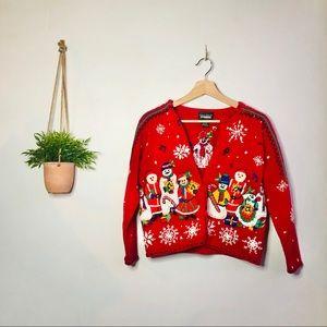 VINTAGE Christmas Sweater Designers Originals